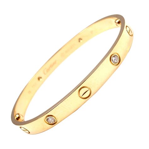 cartier gold bangle|cartier gold bangle with diamonds.